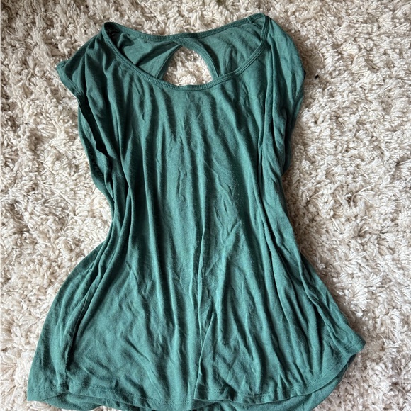 Tops - Stylish Green Women's Muscle Tee